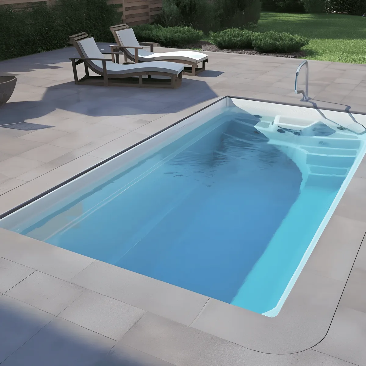 Композитный бассейн Laguna 5 — вид сверху в Кстово