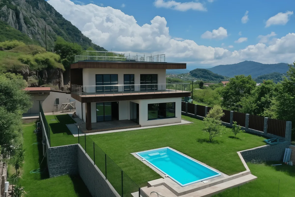 Композитный бассейн Laguna 6 — визуализация в Кстово