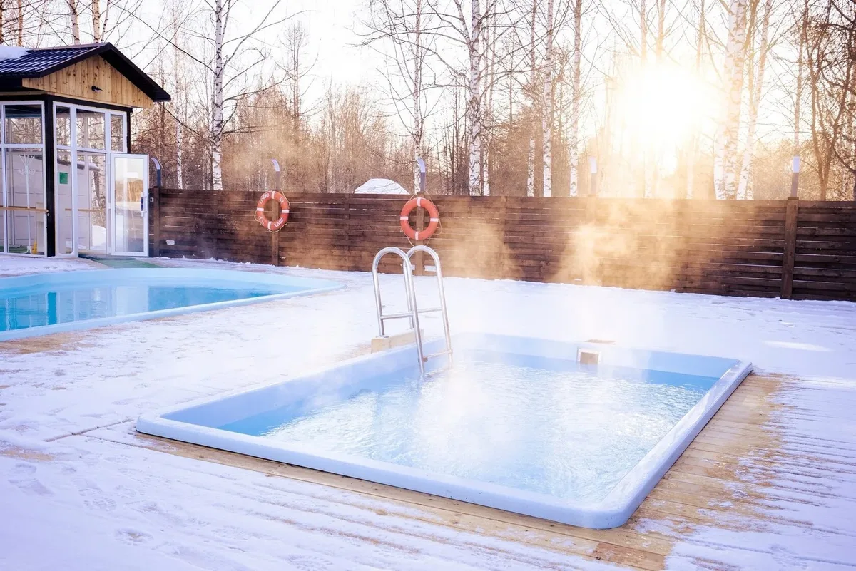 Композитный бассейн Laguna 4 — установка в Кстово