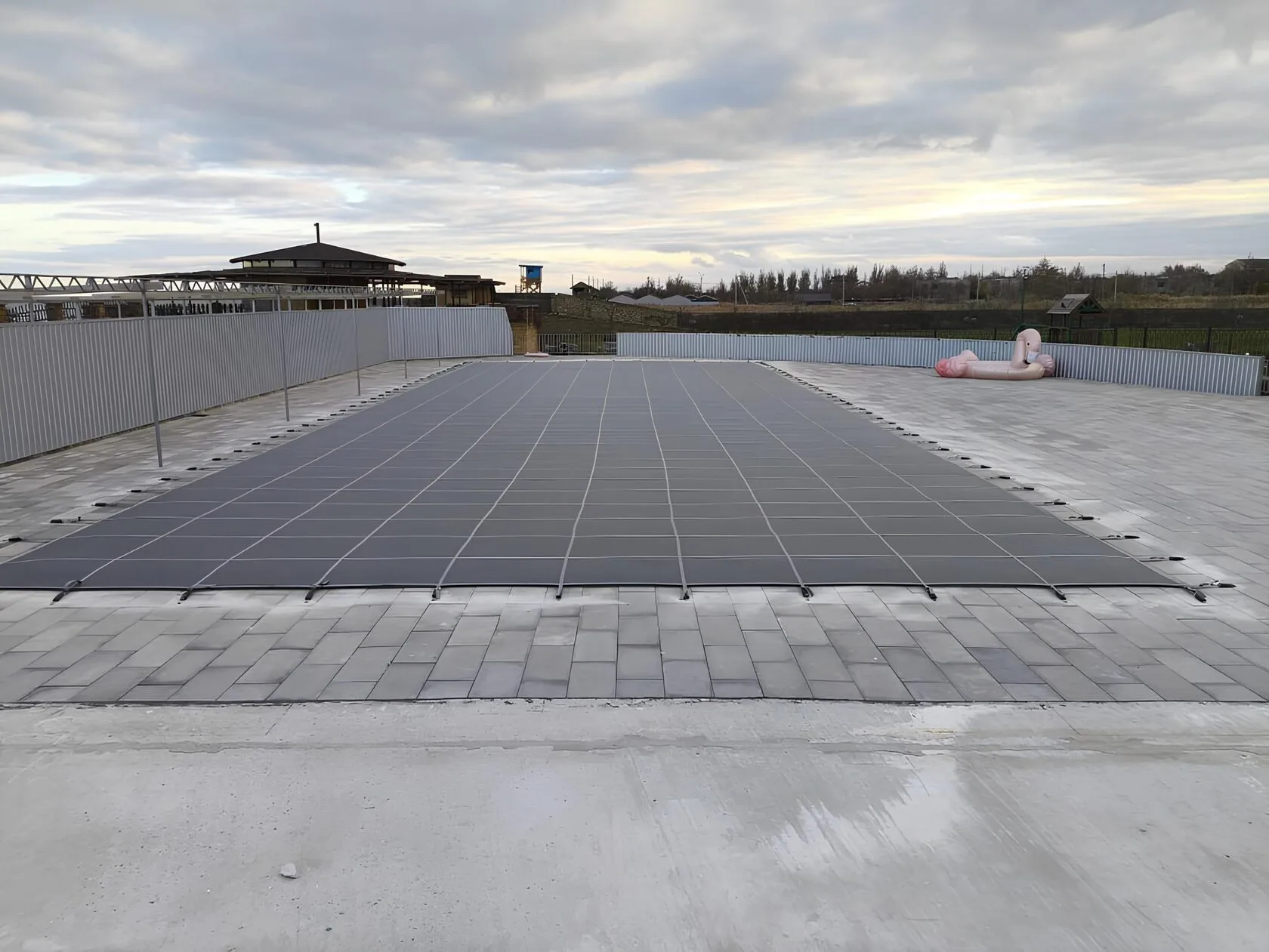 Защитное покрывало для бассейна в Кстово