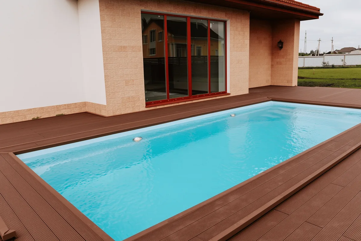 Композитный бассейн Laguna 8 — вид сверху в Кстово