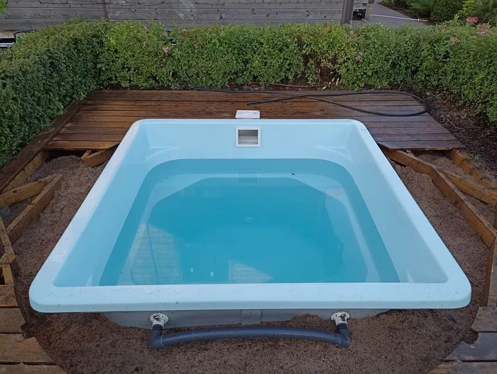 Композитная купель Laguna 2 — установка в Кстово