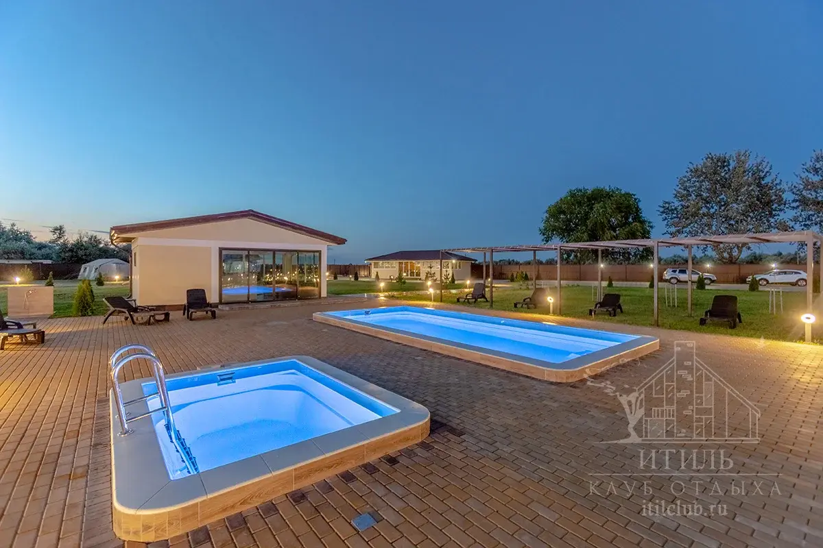 Композитная купель Laguna 3 — установка в Кстово